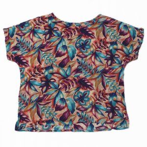 Xtrovert Size Medium Vintage Woman's Floral Top